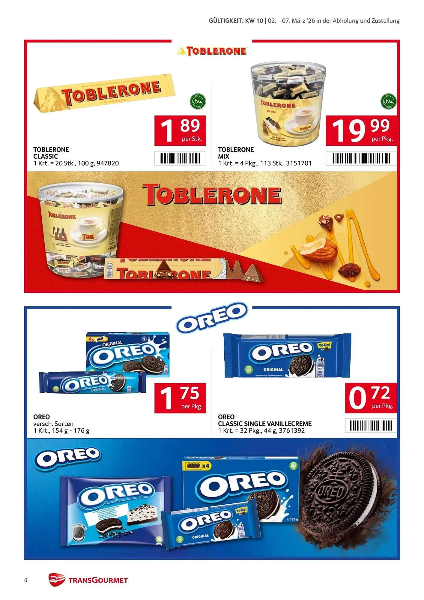 Transgourmet Flugblatt von 2. März bis 8. März 2026 - Flugblätt seite  6