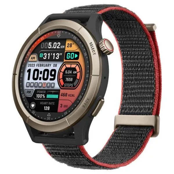 Amazfit Cheetah Pro – 3,68 cm (1.45″) – AMOLED – Touchscreen – GPS