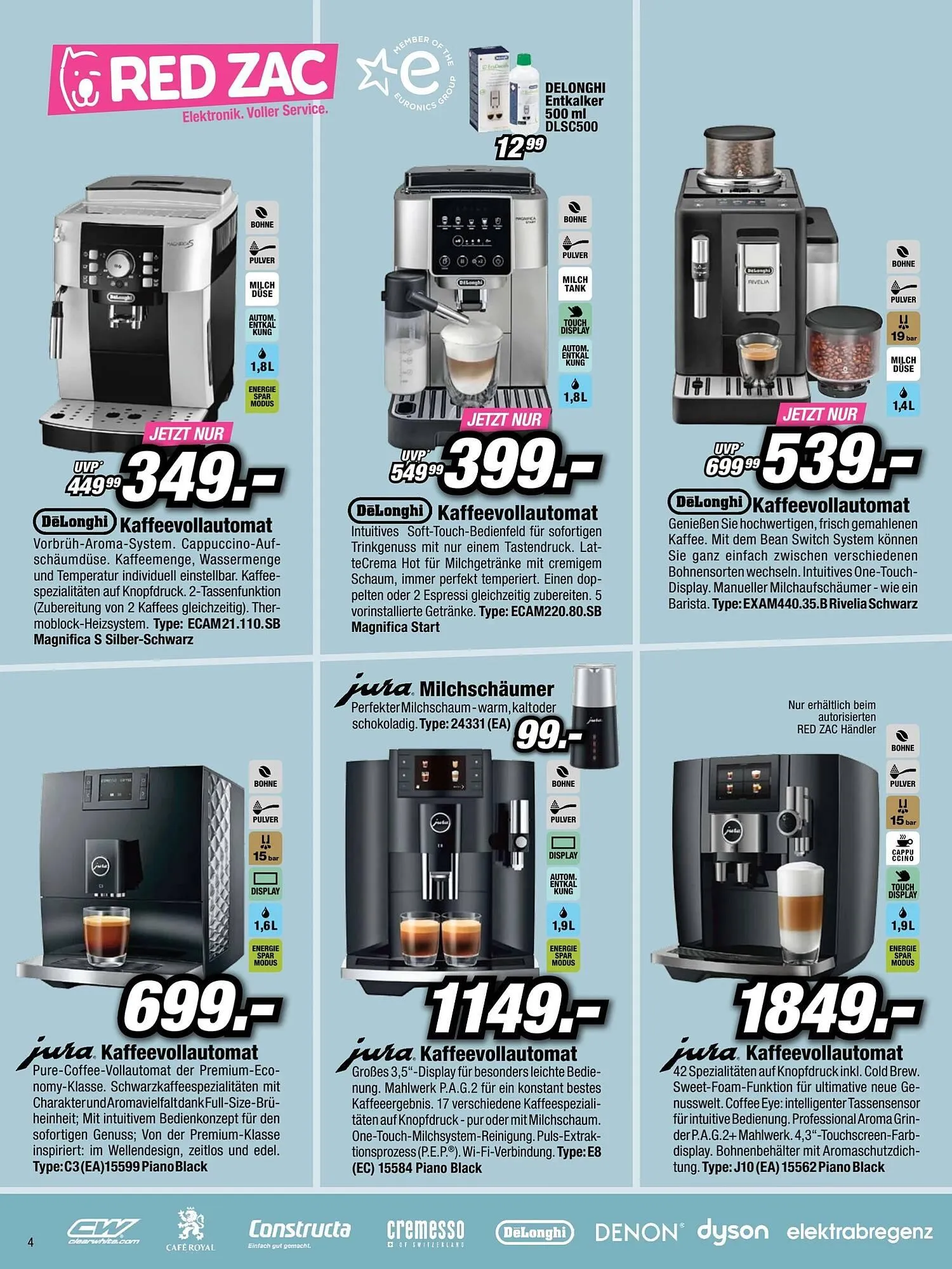 Red Zac Flugblatt von 7. Dezember bis 25. Dezember 2025 - Flugblätt seite 4