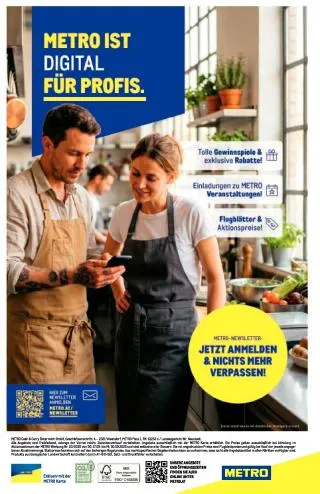 METRO Flugblatt Food - Starke Marken von 17. September bis 30. September 2026 - Flugblätt seite  36