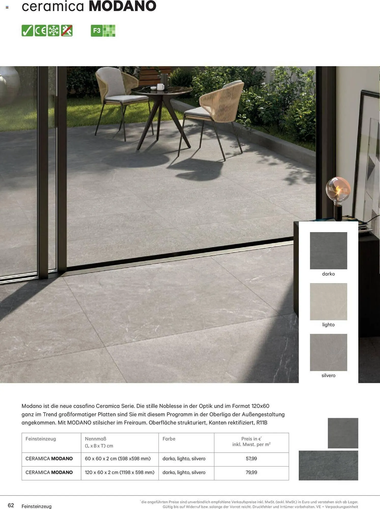 Lagerhaus Flugblatt von 2. März bis 31. Dezember 2023 - Flugblätt seite 62