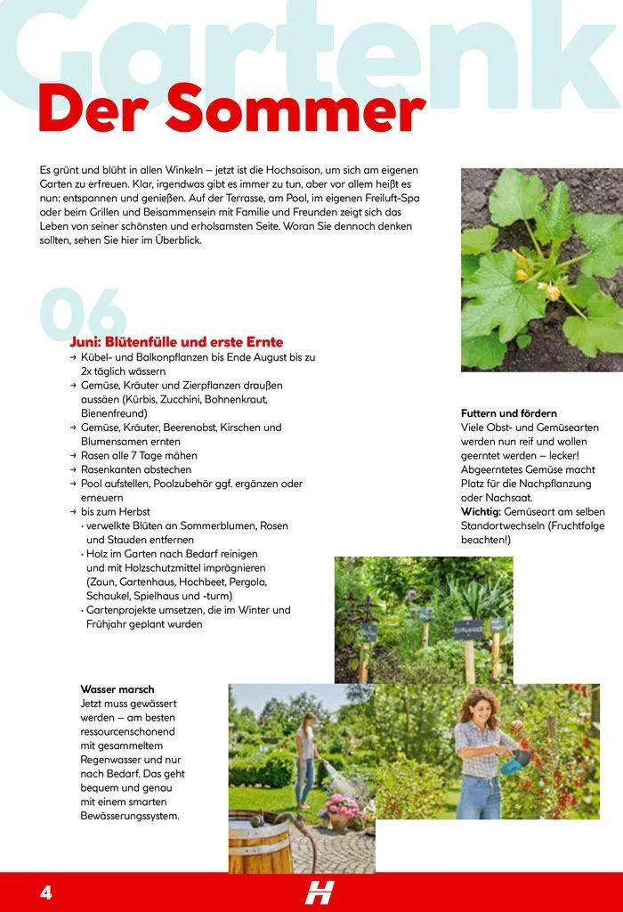 Smartes Gärtnern von 11. Juni bis 31. Dezember 2024 - Flugblätt seite 4