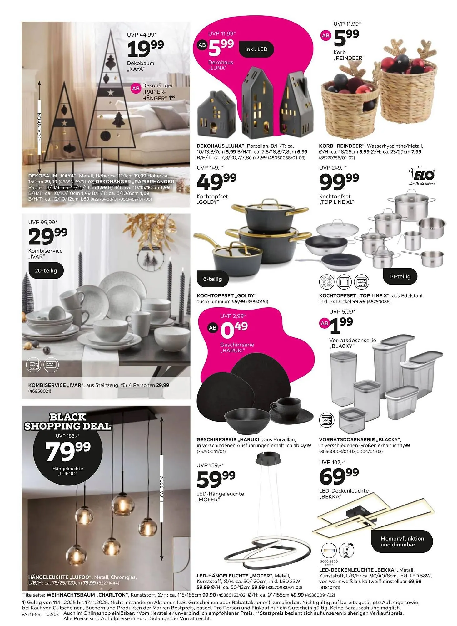 Mömax Flugblatt von 11. November bis 19. November 2025 - Flugblätt seite 2