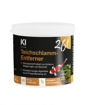 KIKAIBA Teichschlamm-Entferner 500 g