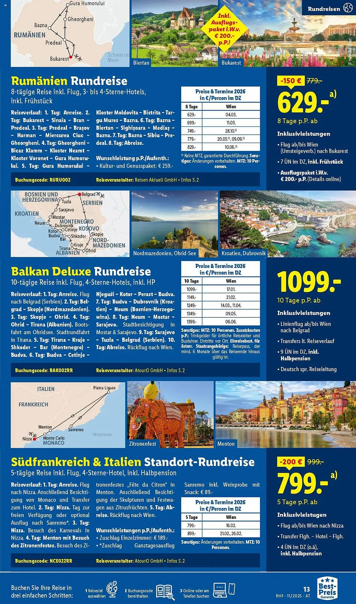 Lidl Flugblatt von 29. Oktober bis 30. November 2025 - Flugblätt seite  13