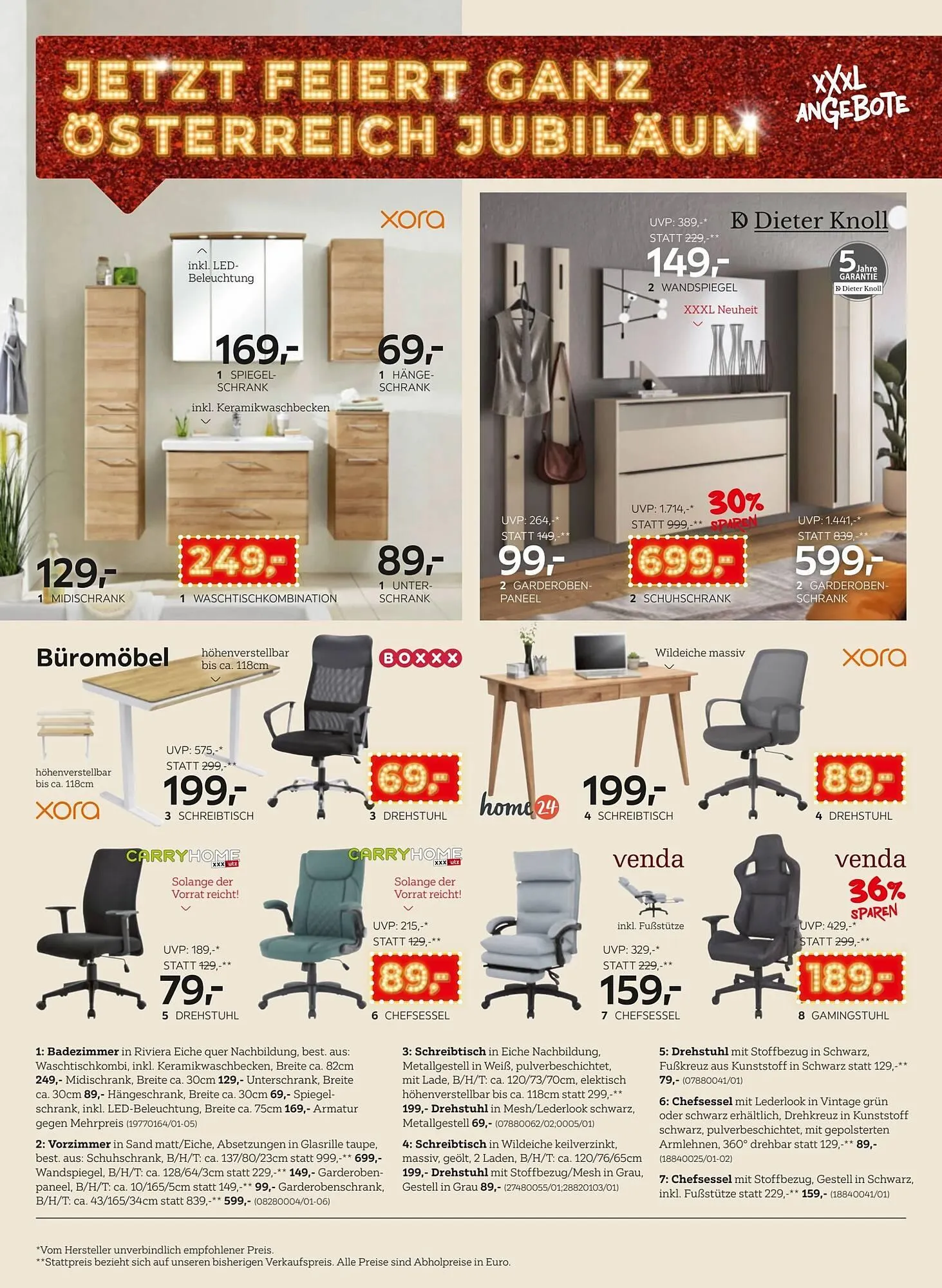 XXXLutz Prospekt von 4. November bis 11. November 2025 - Flugblätt seite 18