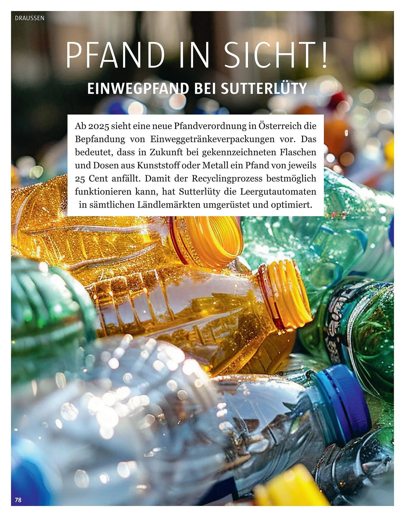 Sutterlüty Flugblatt von 19. November bis 9. Dezember 2024 - Flugblätt seite  78