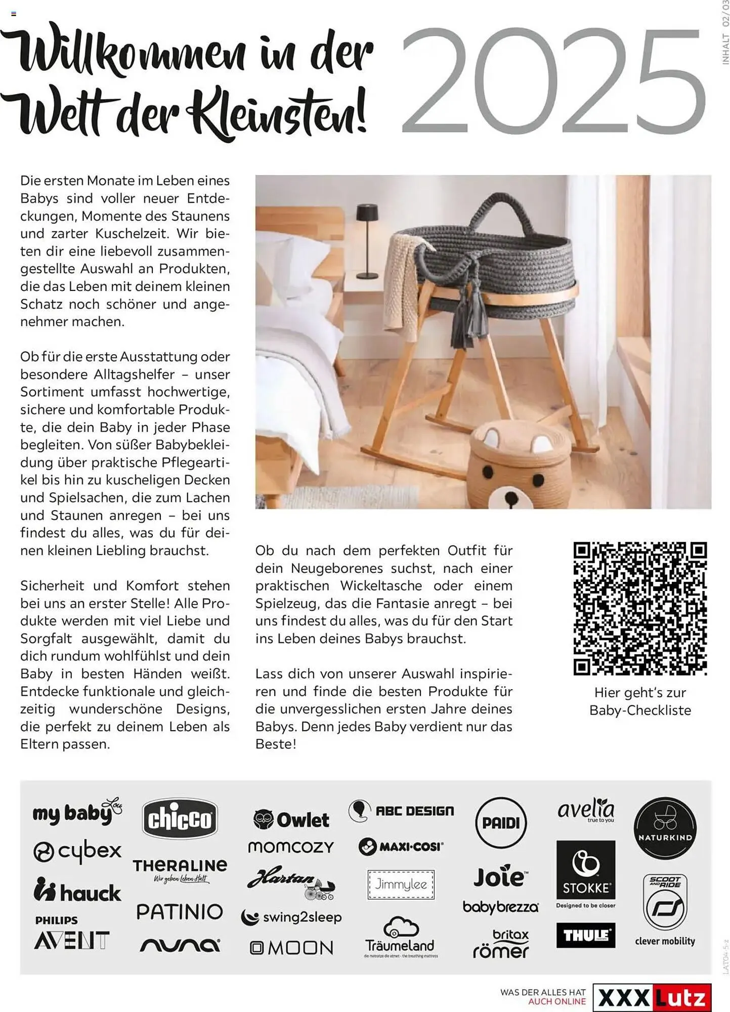 XXXLutz Flugblatt von 13. März bis 31. Dezember 2025 - Flugblätt seite  3