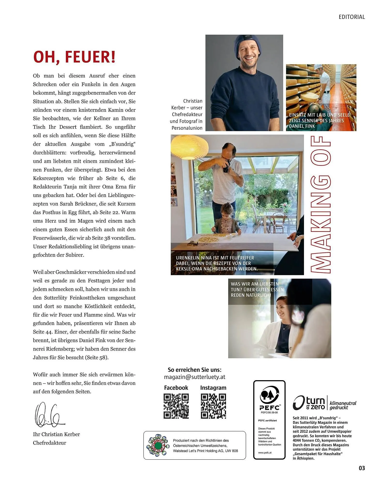 Sutterlüty Flugblatt von 19. November bis 9. Dezember 2024 - Flugblätt seite 3