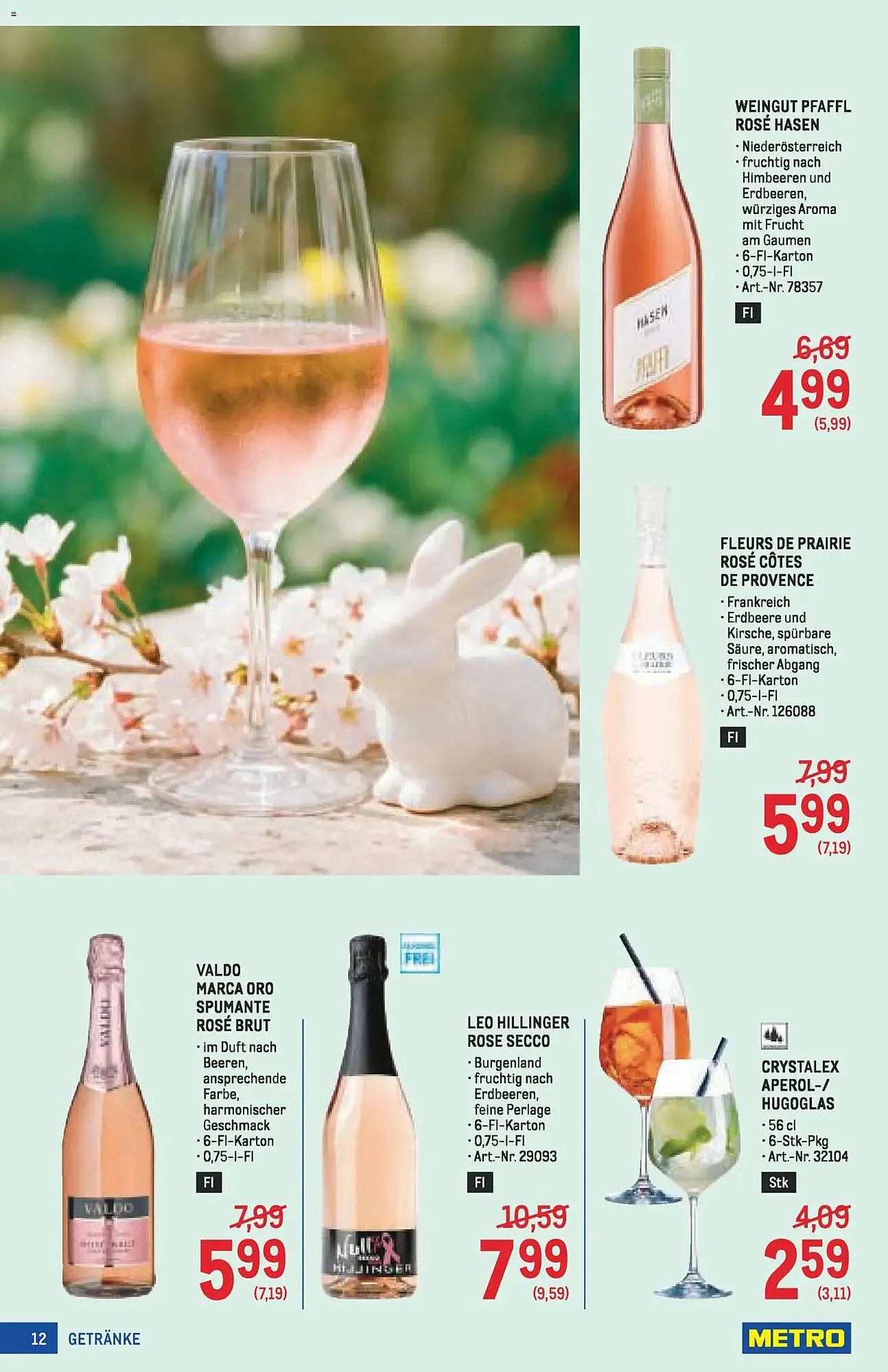 Metro Flugblatt von 19. März bis 4. April 2026 - Flugblätt seite  12