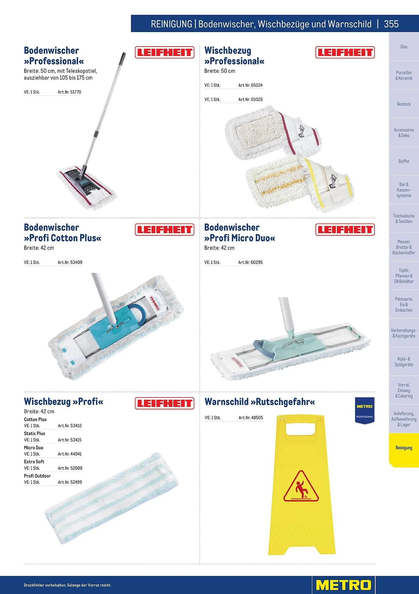 Metro Flugblatt von 25. März bis 31. Dezember 2026 - Flugblätt seite  355