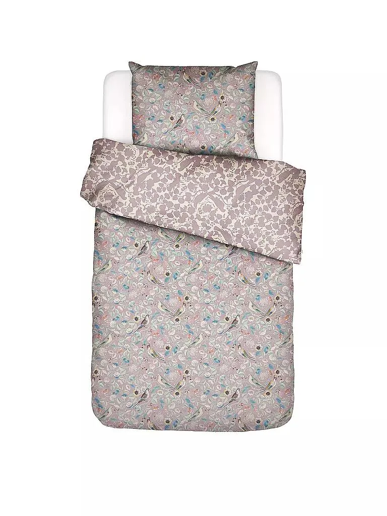 Satin-Bettwäsche ALESTE 70x90cm/140x200cm Pale Lilac