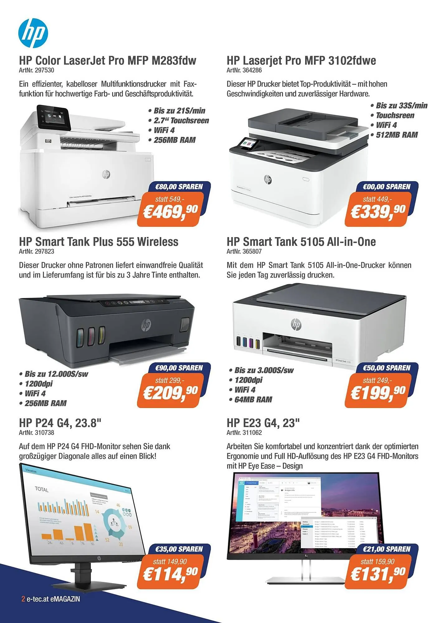 e-tec Flugblatt von 13. Juli bis 31. Juli 2023 - Flugblätt seite 2