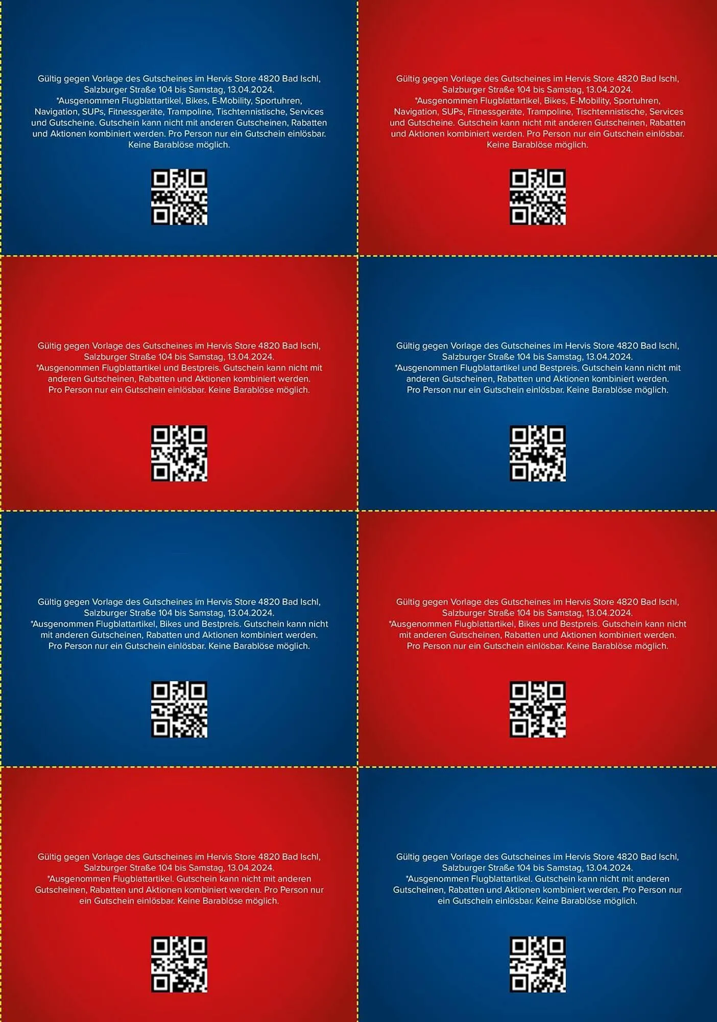 Hervis Flugblatt von 11. April bis 13. April 2024 - Flugblätt seite  5