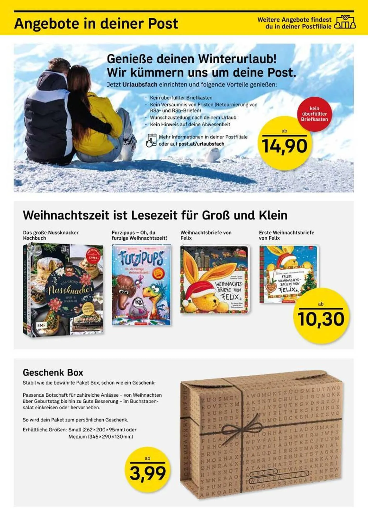 Post Flugblatt von 2. Dezember bis 22. Dezember 2024 - Flugblätt seite 5