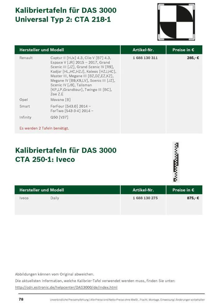 Werkstattausrüstung von Bosch von 21. Mai bis 31. Dezember 2024 - Flugblätt seite  78