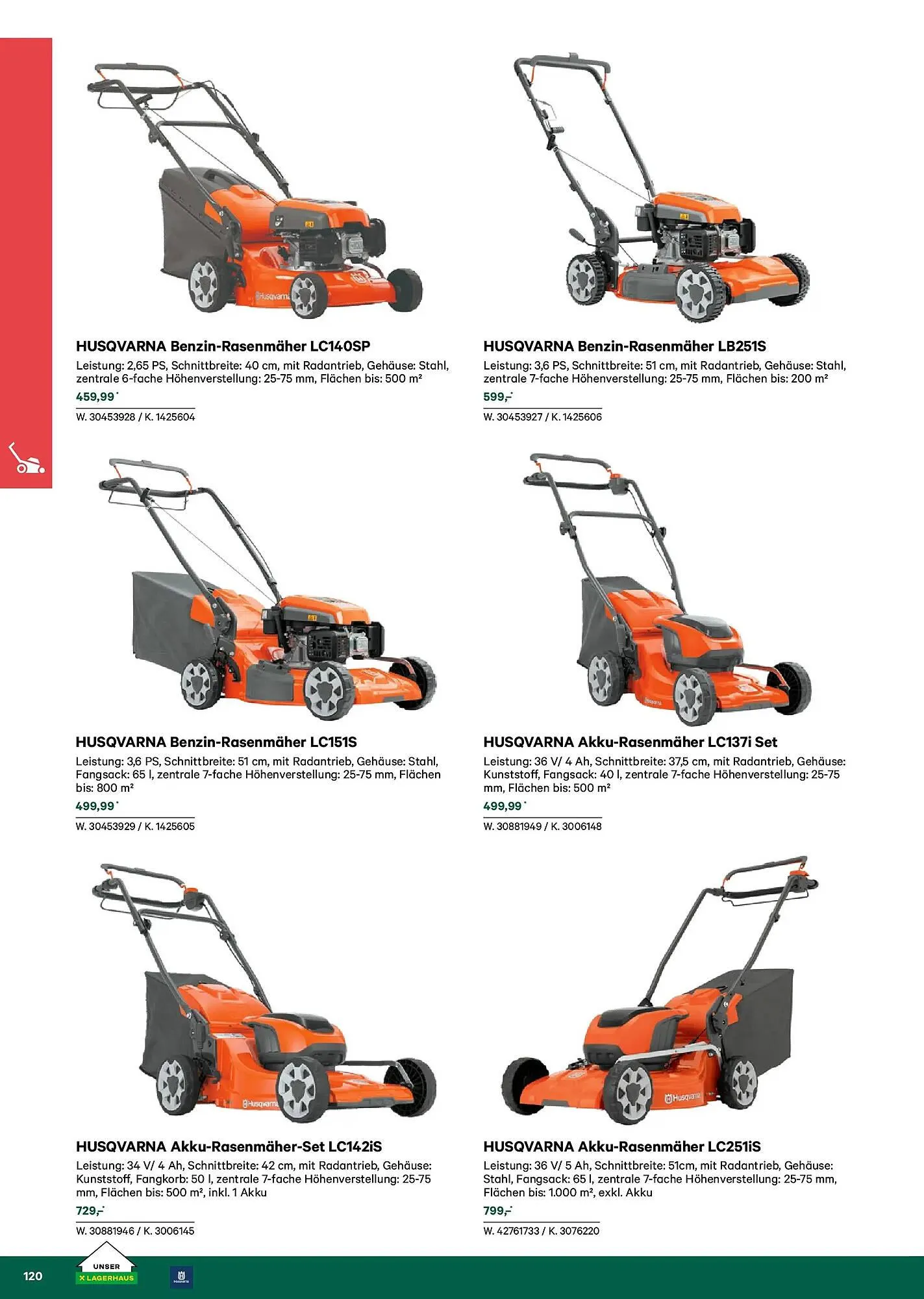 Lagerhaus Flugblatt von 22. Februar bis 31. Mai 2026 - Flugblätt seite  120