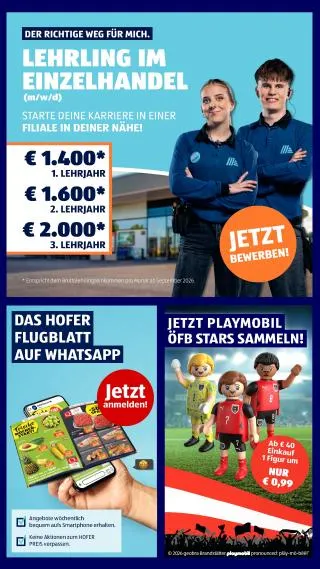 Hofer Flugblatt von 12. Juni bis 18. Juni 2026 - Flugblätt seite  3