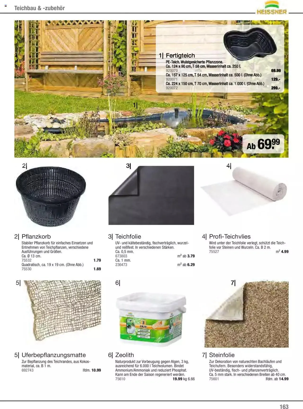 Hagebau Gartenjahr 2023 von 7. März bis 31. Dezember 2023 - Flugblätt seite  163