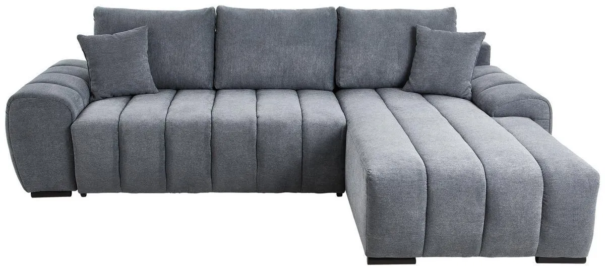 Liegefunktion Barca mit Bettkasten Dunkelgrau