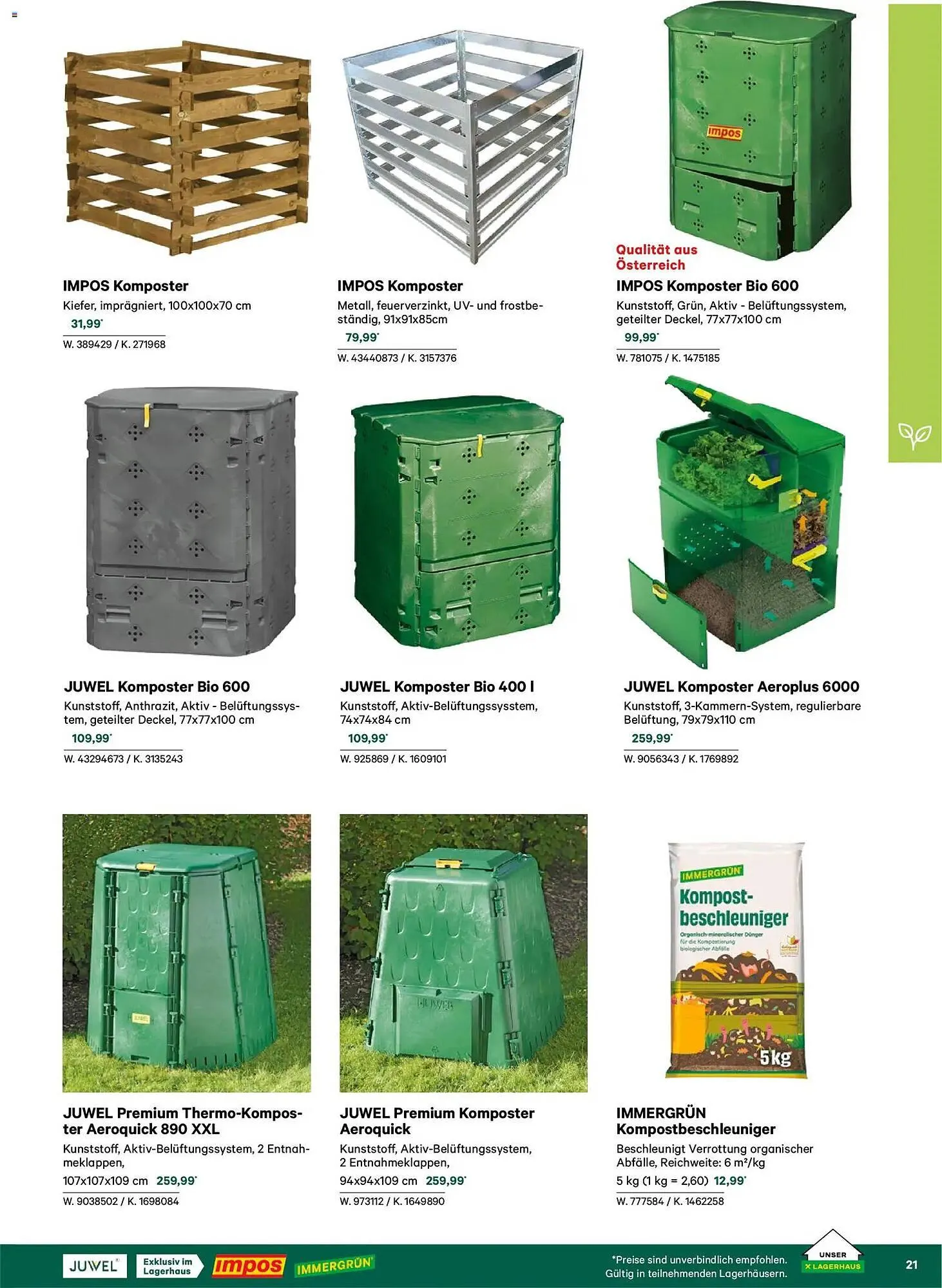 Lagerhaus Flugblatt von 22. Februar bis 31. Mai 2026 - Flugblätt seite 21