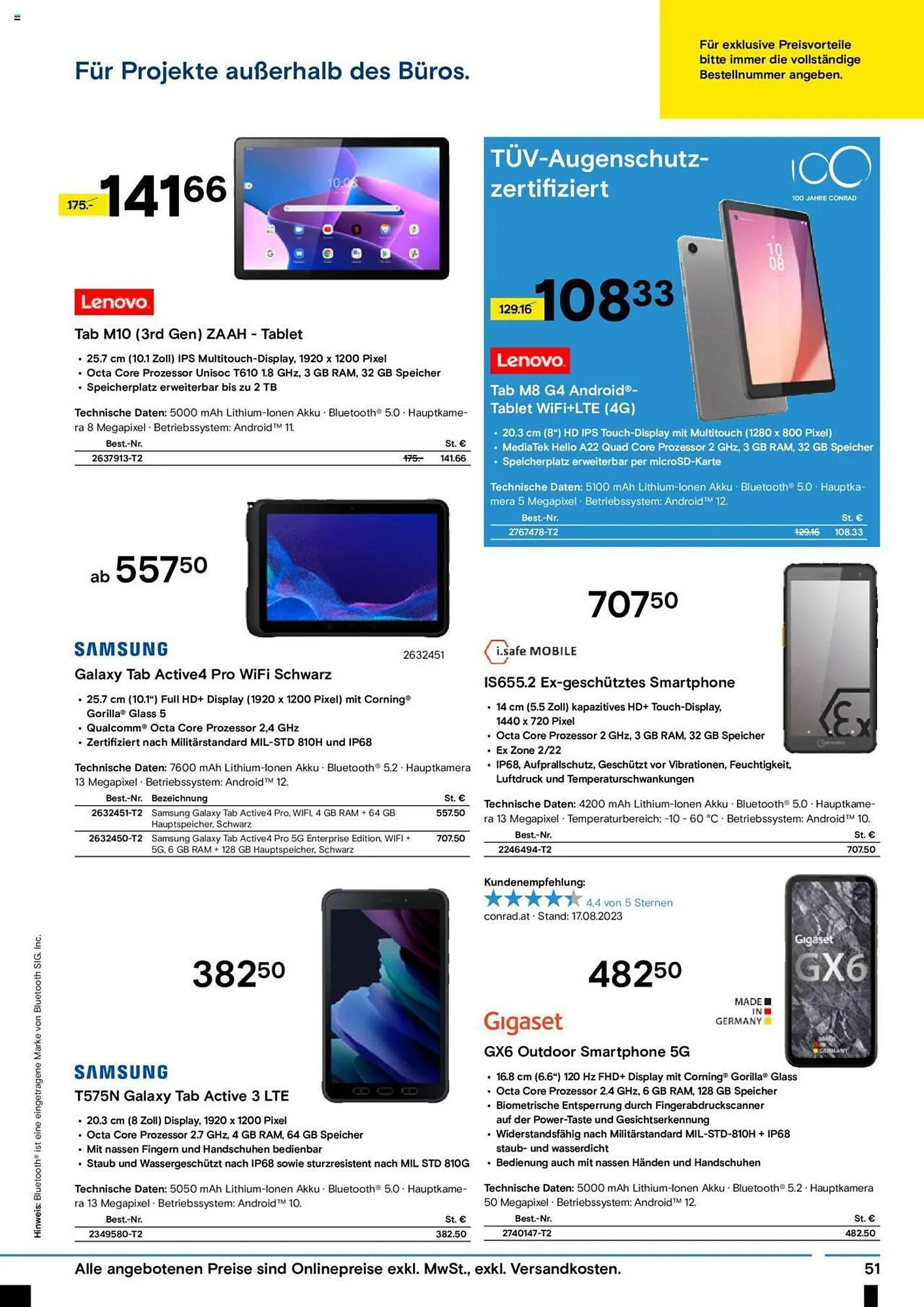 Conrad Flugblatt von 4. September bis 22. Oktober 2023 - Flugblätt seite  53