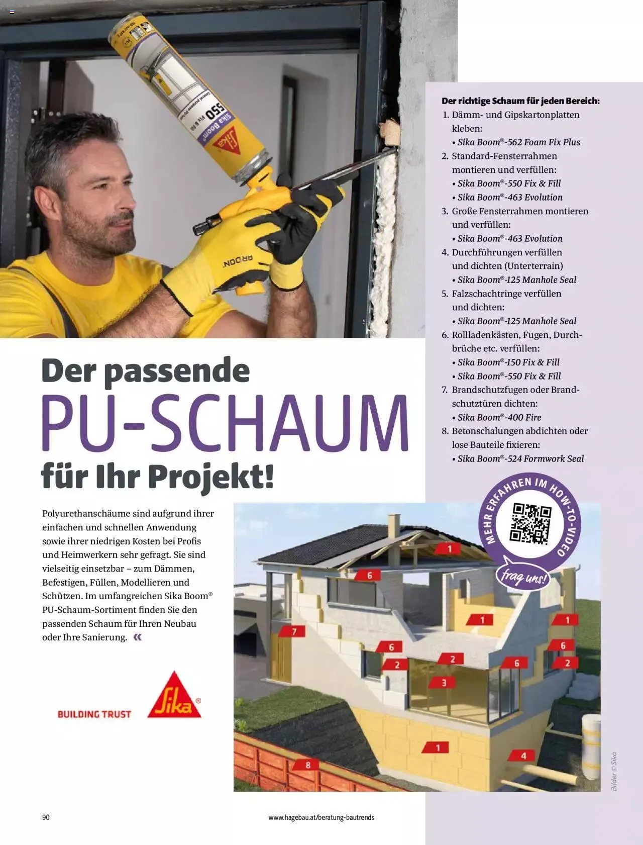 Hagebau Bautrends von 4. April bis 31. Dezember 2024 - Flugblätt seite  90