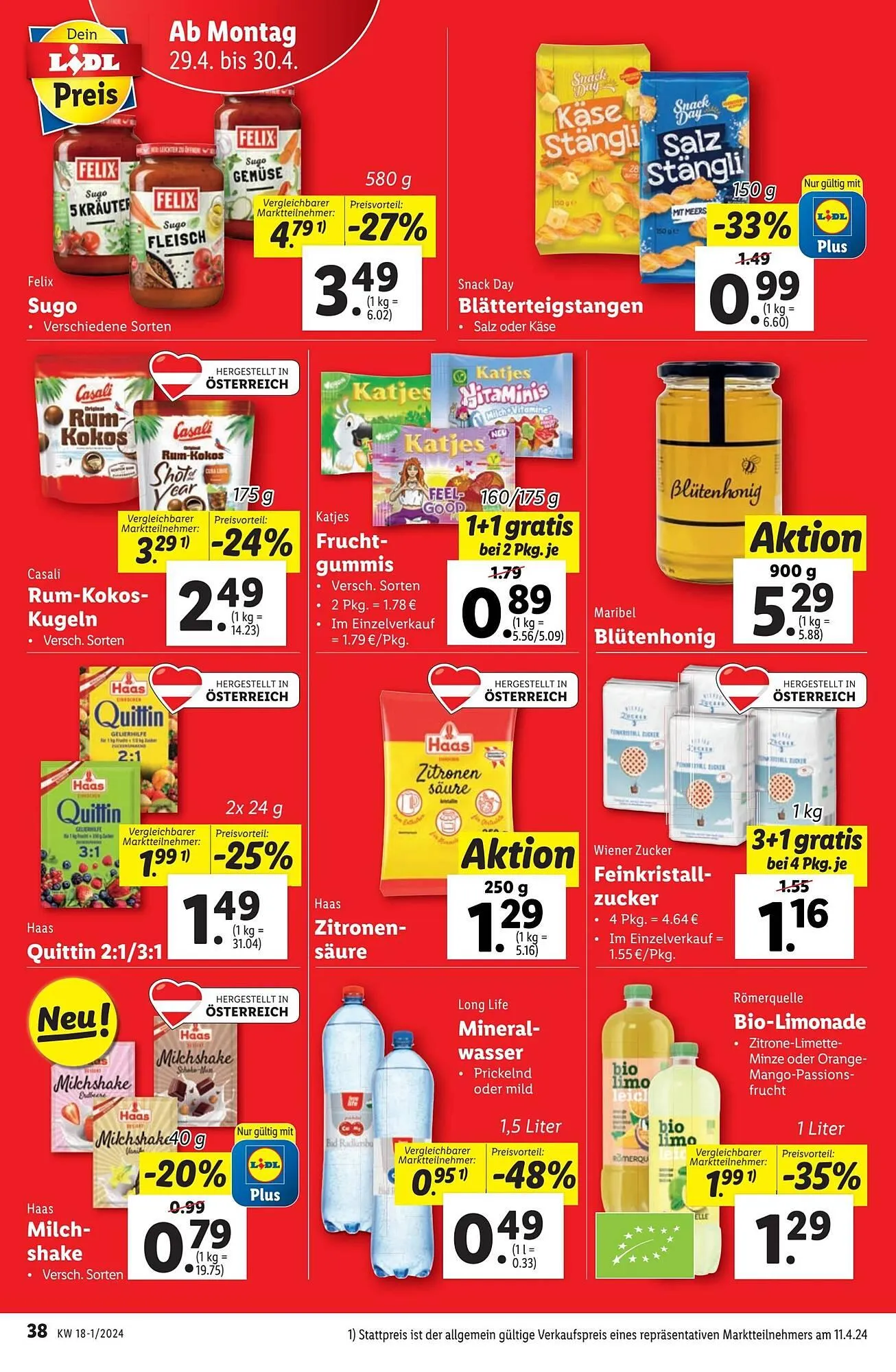 Lidl Flugblatt von 24. April bis 30. April 2024 - Flugblätt seite 42
