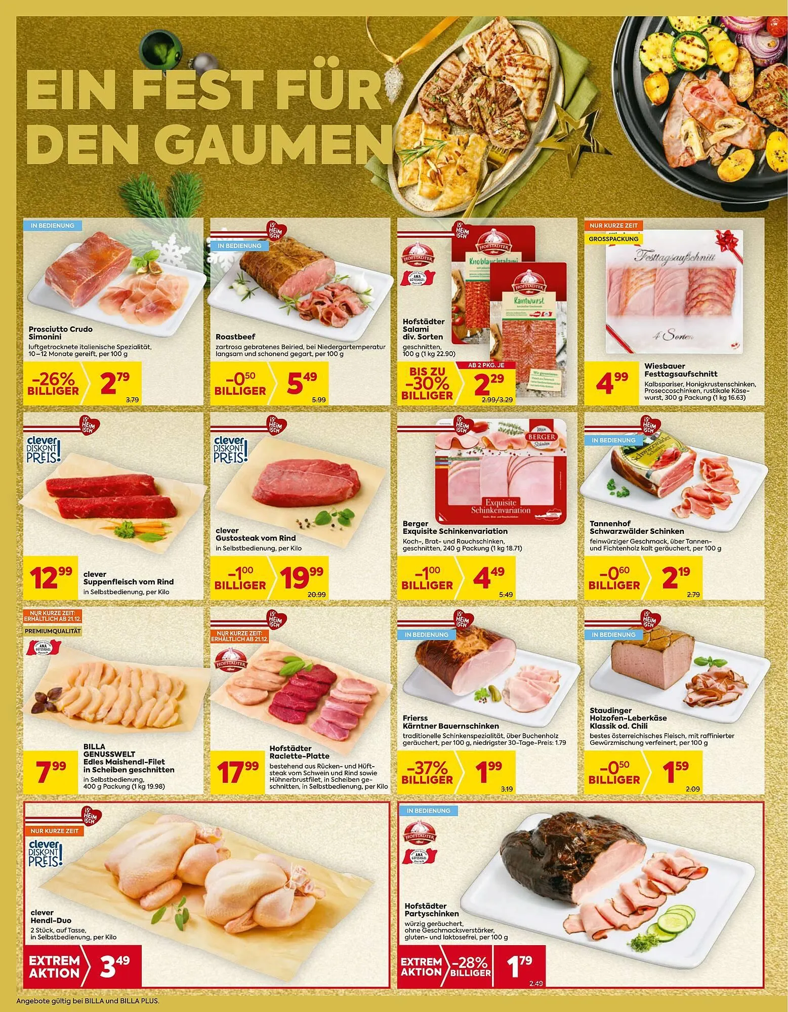 Billa Corso Flugblatt von 19. Dezember bis 24. Dezember 2024 - Flugblätt seite  6