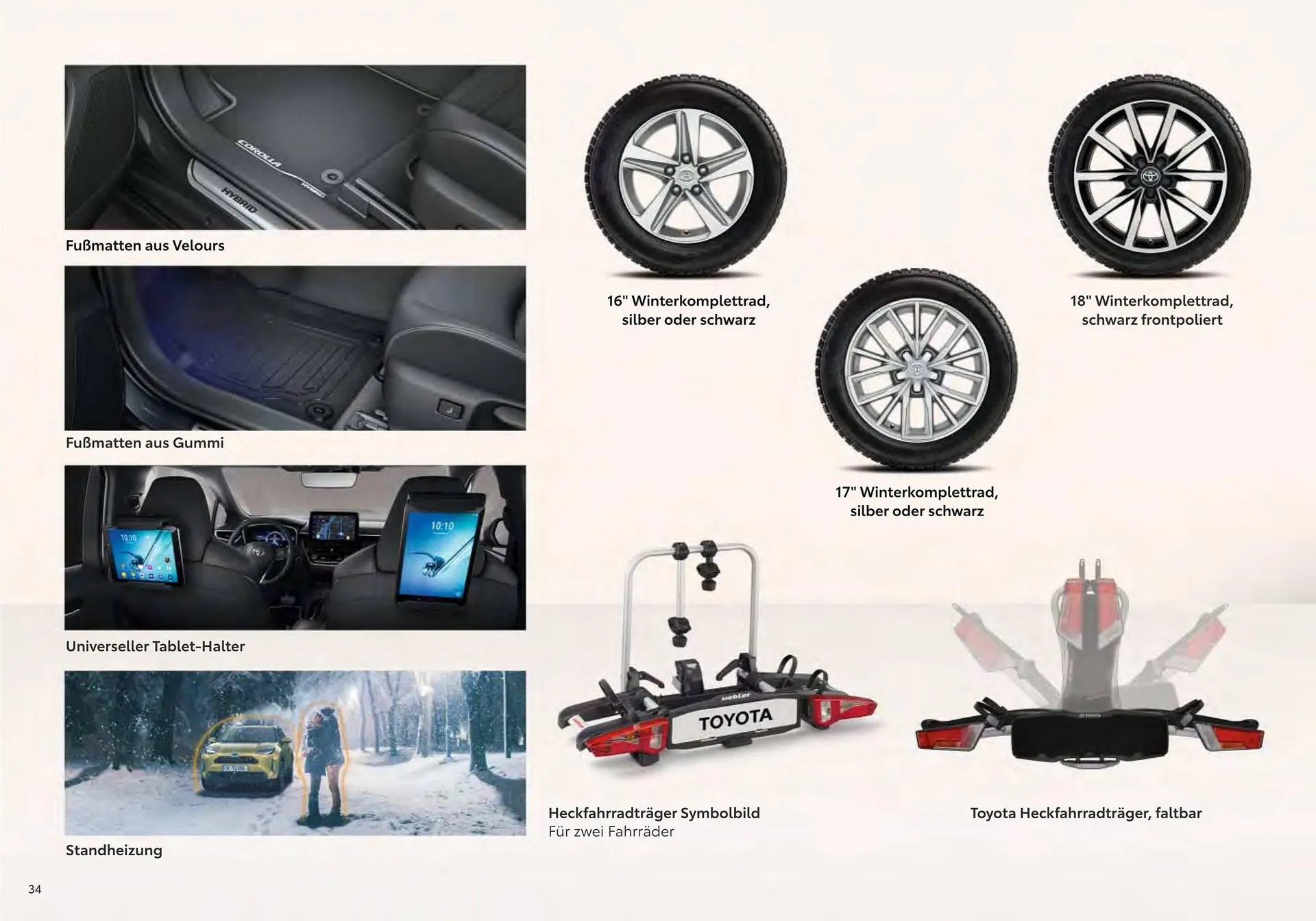 Toyota Flugblatt von 1. April bis 20. Oktober 2026 - Flugblätt seite  34