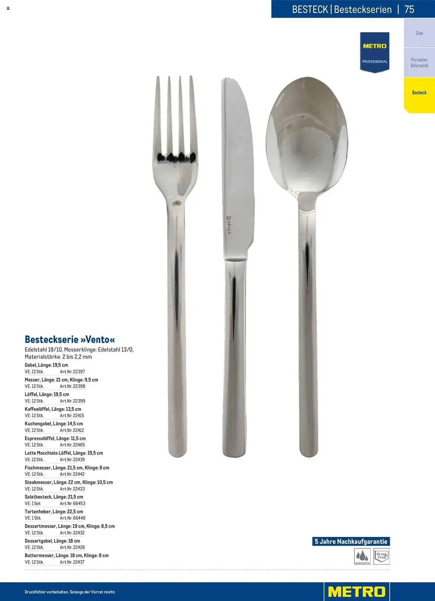 Metro Flugblatt von 2. Dezember bis 31. Dezember 2025 - Flugblätt seite 75