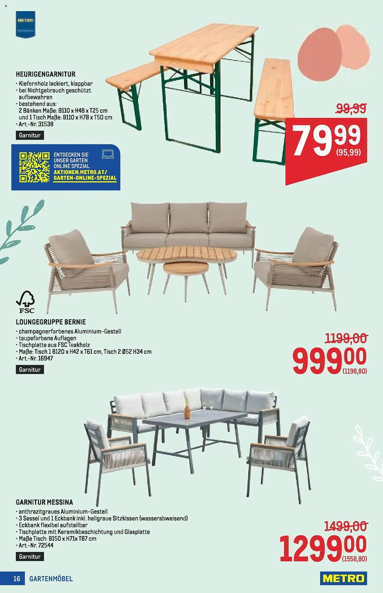 Metro Flugblatt von 19. März bis 4. April 2026 - Flugblätt seite  16