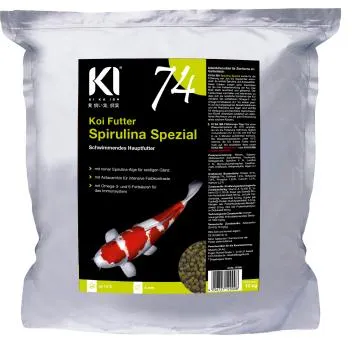 KI KA IBA Koi Spirulina-Spezial 6mm Beutel 10kg