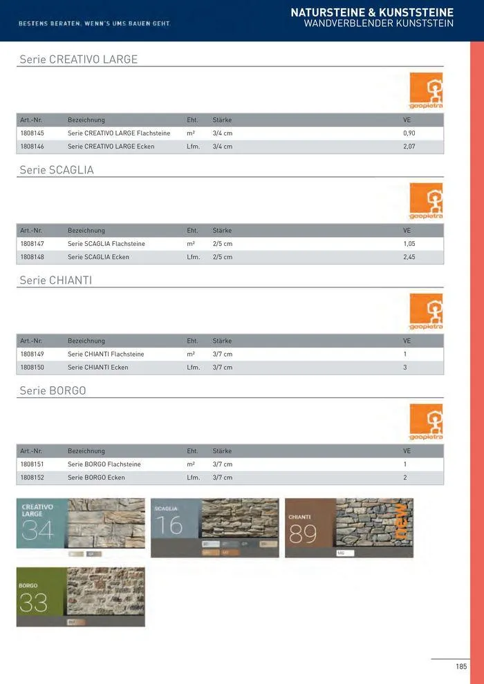 Galabau 2024/25 von 5. Juni bis 31. Dezember 2025 - Flugblätt seite  182