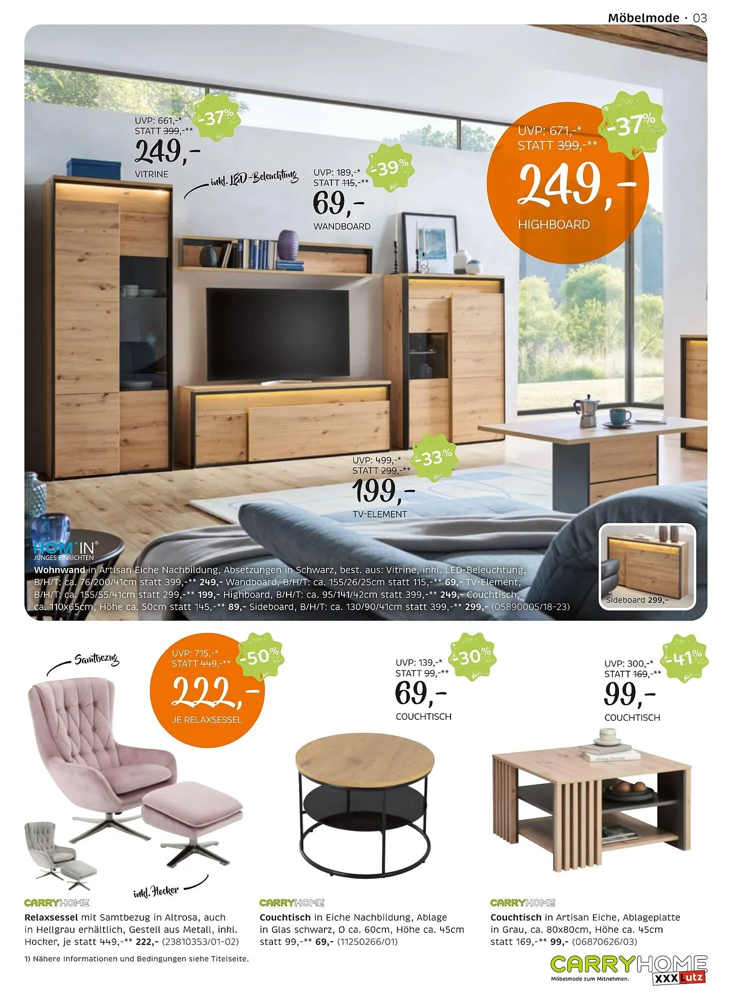 XXXLutz Prospekt von 5. Jänner bis 20. Jänner 2026 - Flugblätt seite  3