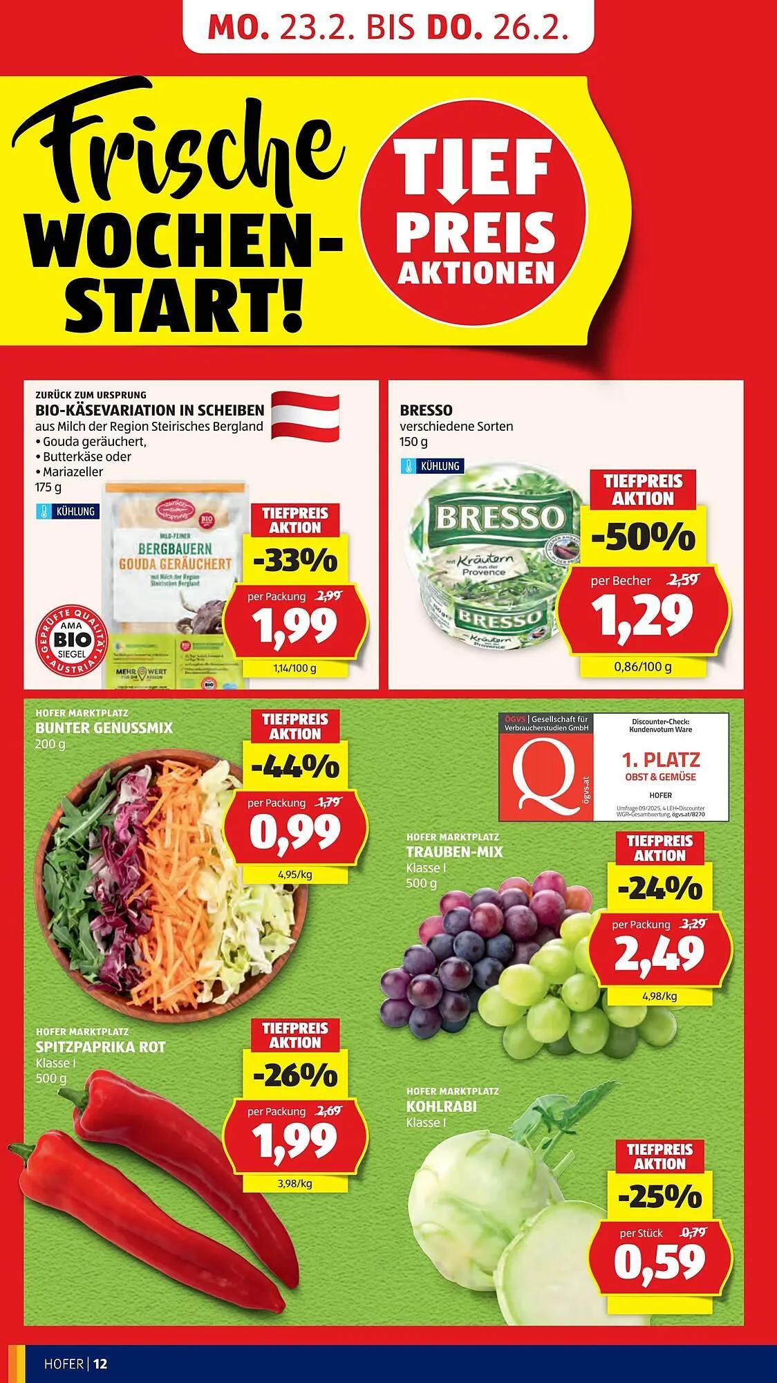 Hofer Flugblatt von 20. Februar bis 1. März 2026 - Flugblätt seite  14