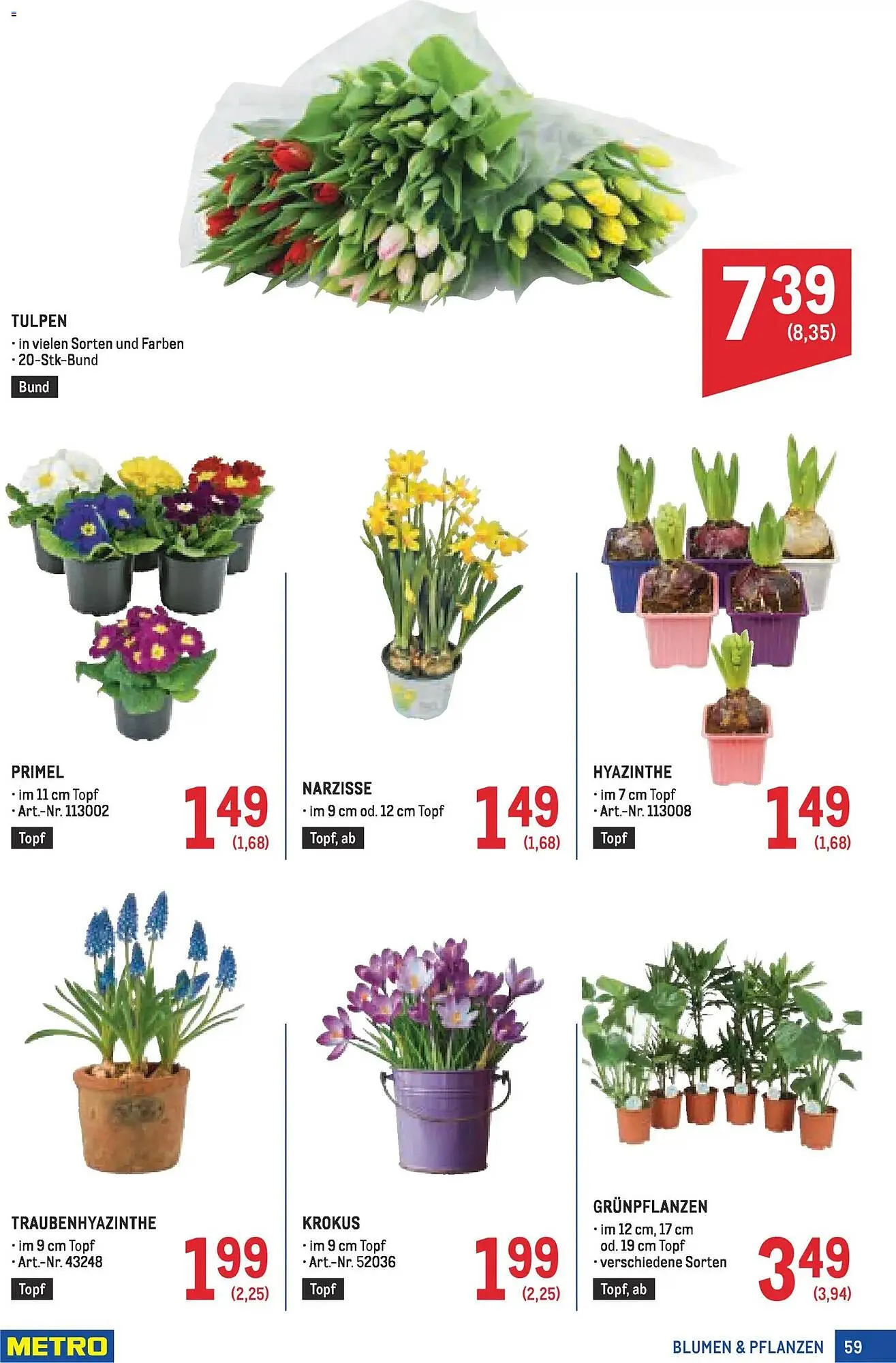 Metro Flugblatt von 22. Jänner bis 4. Februar 2026 - Flugblätt seite  59