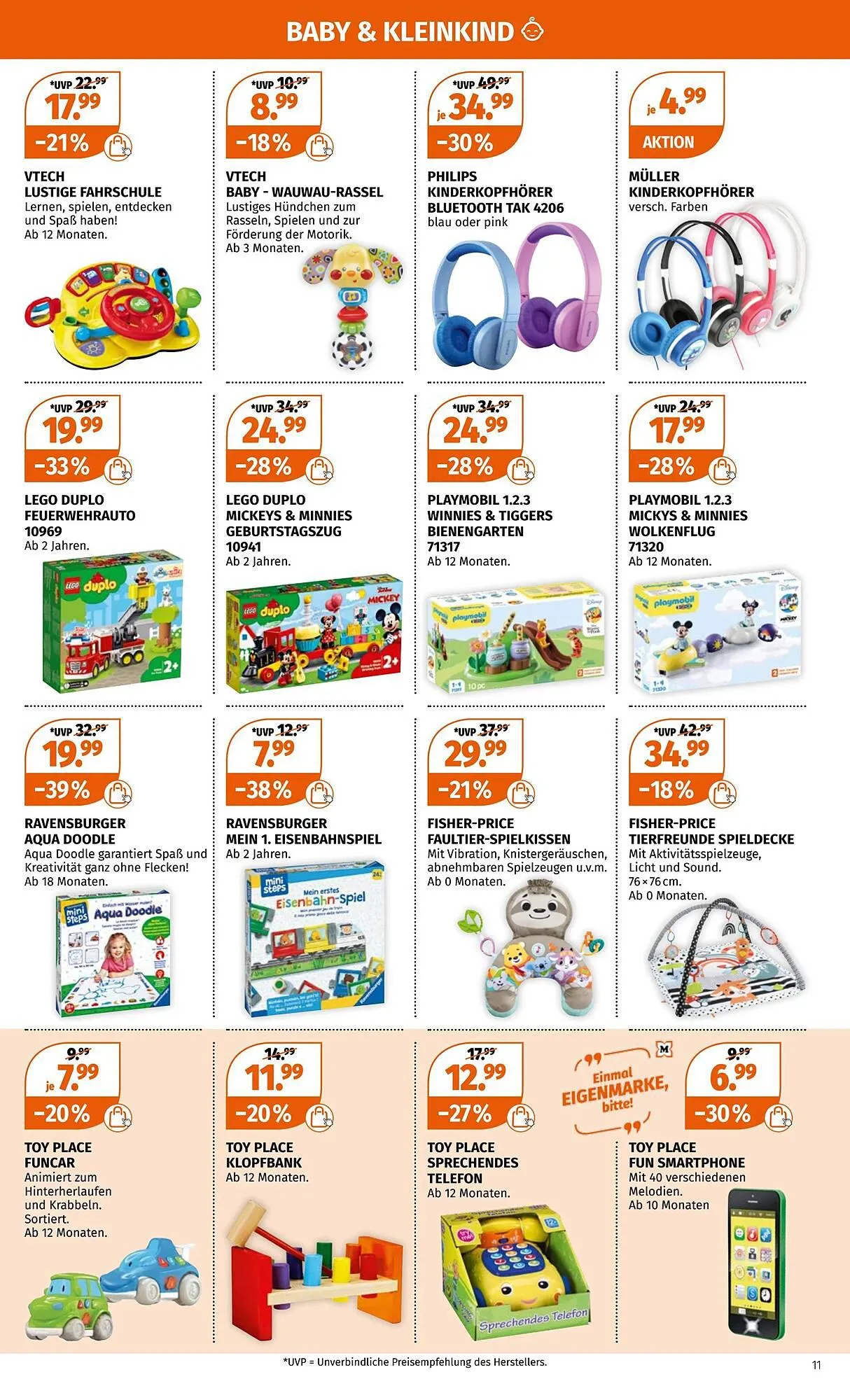 Müller Flugblatt von 3. September bis 9. September 2023 - Flugblätt seite  11