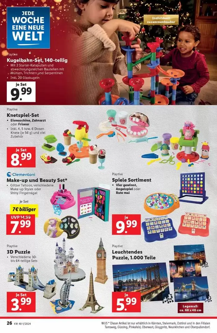 Große Auswahl an Angeboten von 21. November bis 27. November 2024 - Flugblätt seite  28