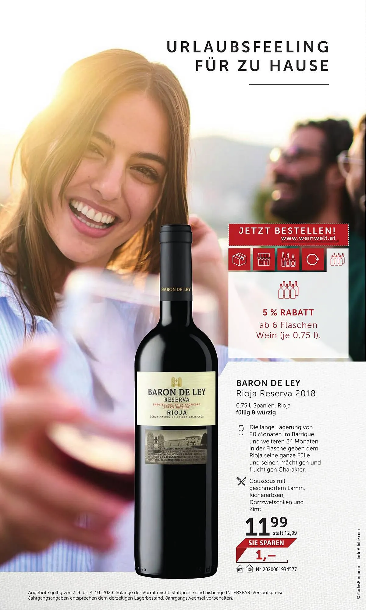 Interspar Flugblatt von 1. September bis 30. September 2023 - Flugblätt seite 4