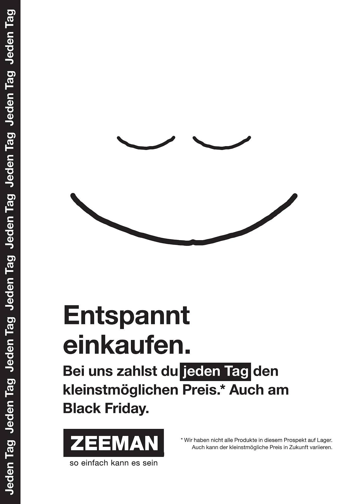 Zeeman Prospekt von 22. November bis 5. Dezember 2025 - Flugblätt seite 2