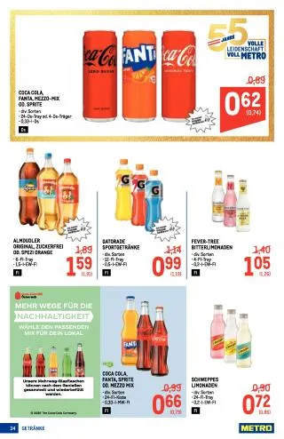 METRO Flugblatt -Profi von 19. März bis 1. April 2026 - Flugblätt seite 34