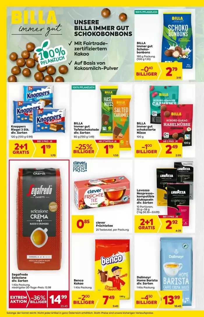 Vorschau BILLA Wien KW02 2025 von 8. Jänner bis 15. Jänner 2025 - Flugblätt seite  16