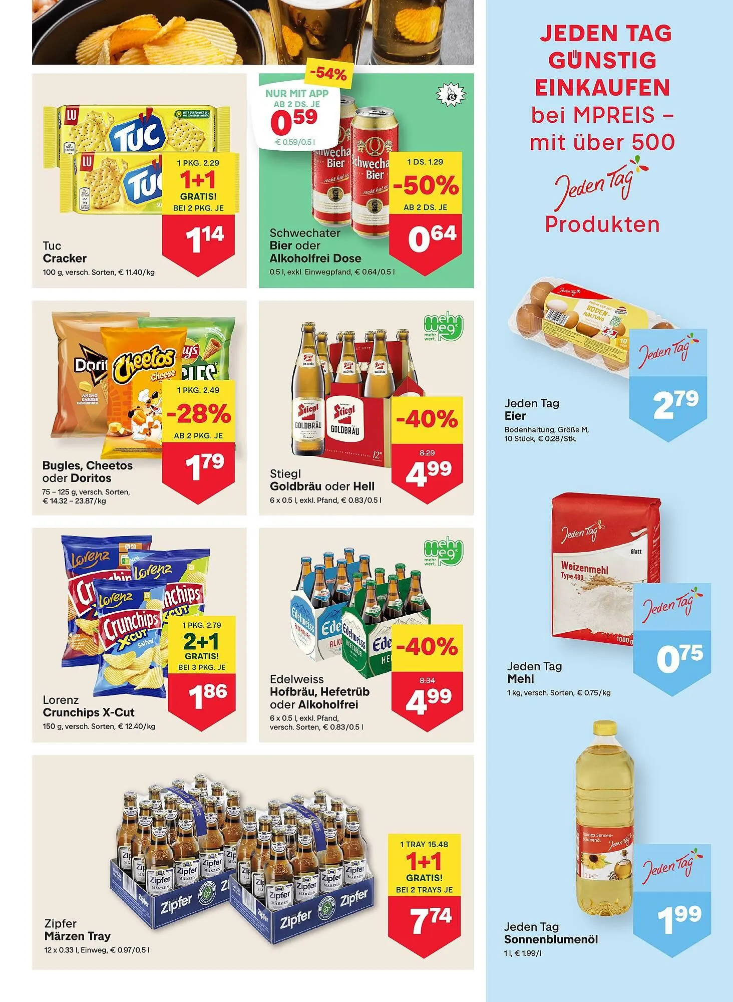 MPreis Flugblatt von 8. Jänner bis 14. Jänner 2026 - Flugblätt seite  9