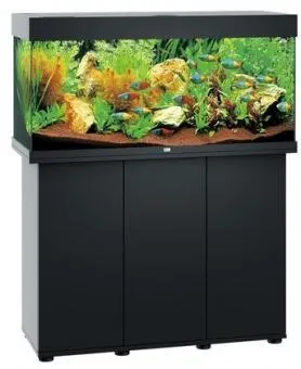 JUWEL Rio 180 LED Aquarium- Schrankkombination in schwarz