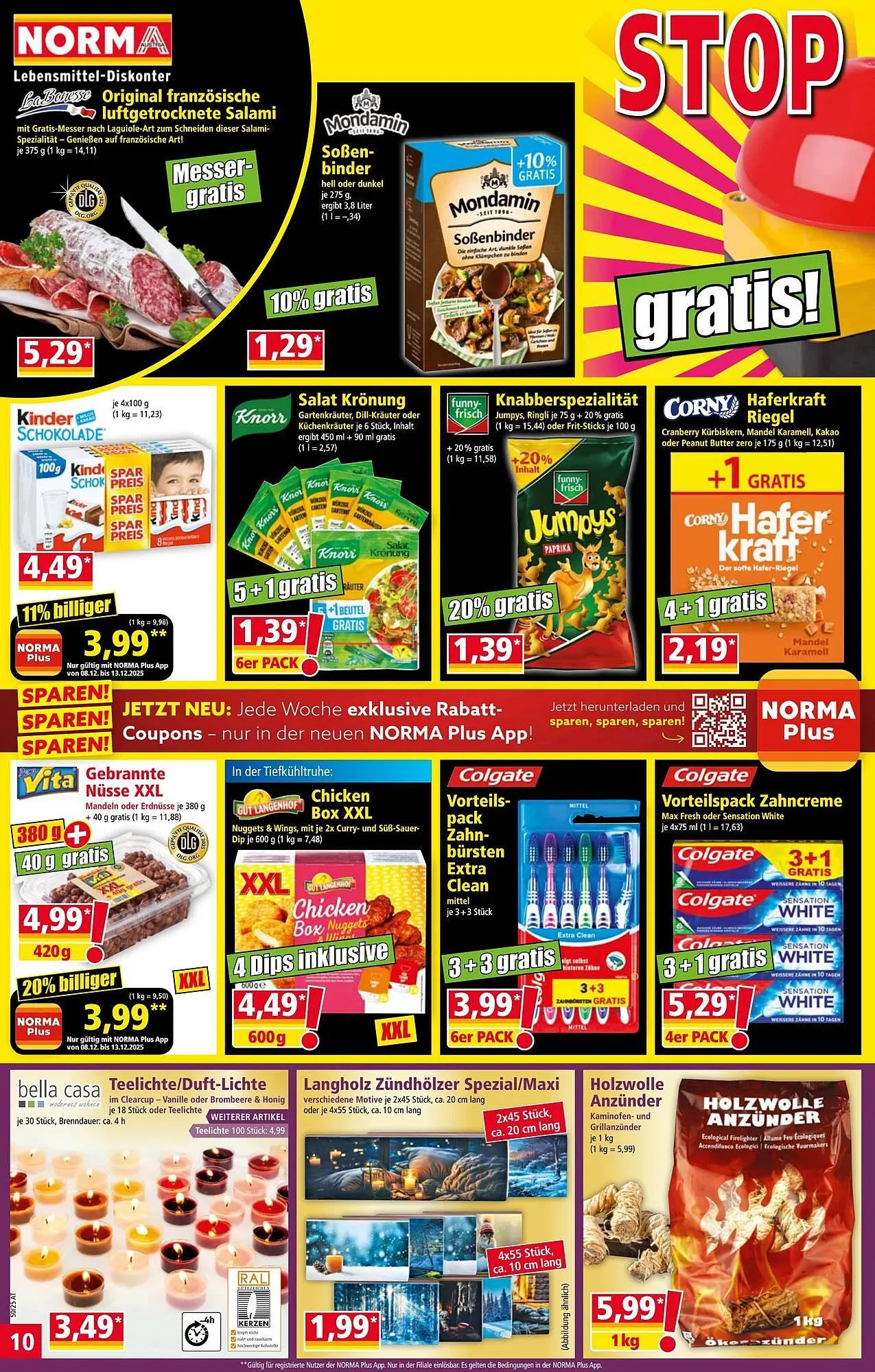 Norma Prospekt von 8. Dezember bis 14. Dezember 2025 - Flugblätt seite  10