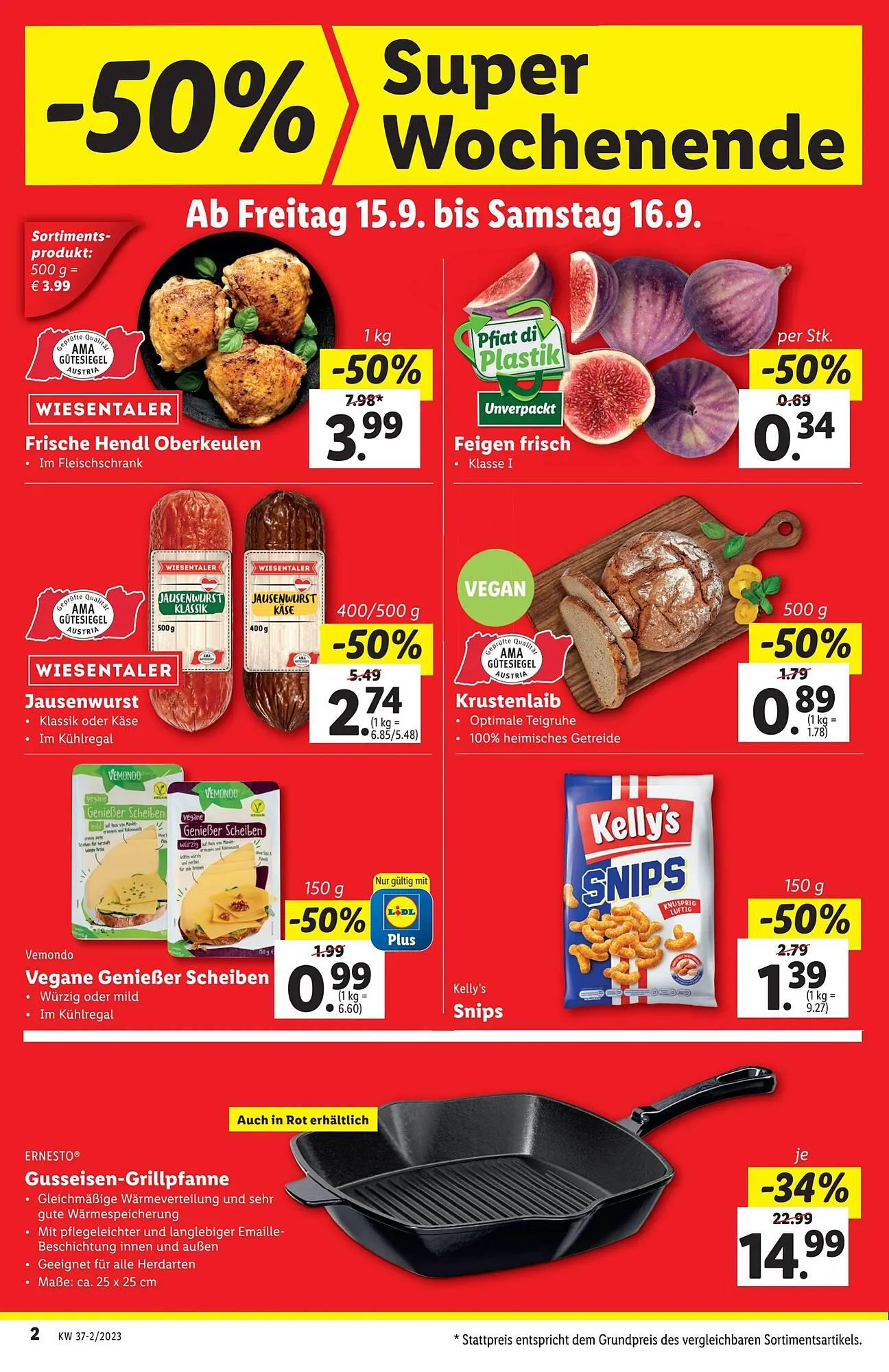 Lidl Flugblatt von 13. September bis 20. September 2023 - Flugblätt seite 2