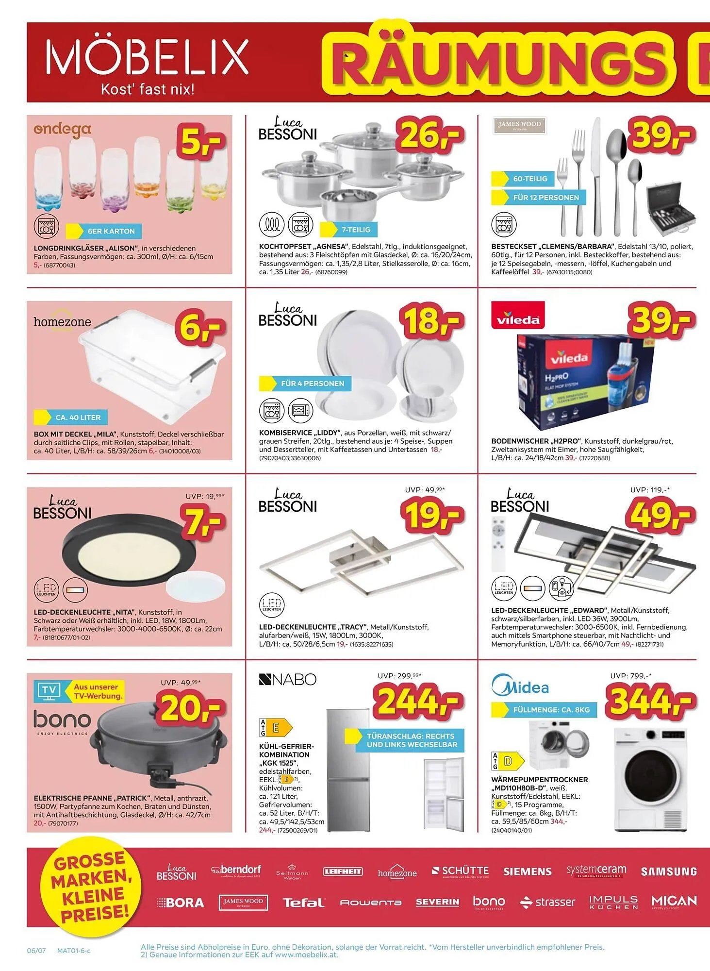 Möbelix Prospekt von 13. Jänner bis 19. Jänner 2026 - Flugblätt seite 6