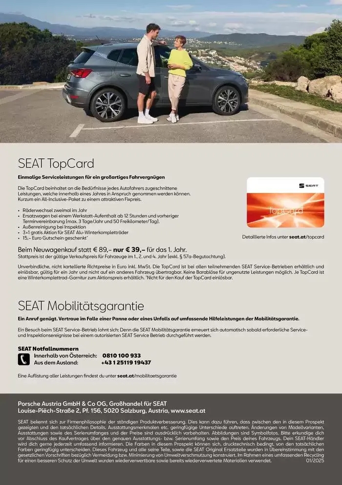 Seat Arona von 31. Jänner bis 22. Jänner 2026 - Flugblätt seite 24