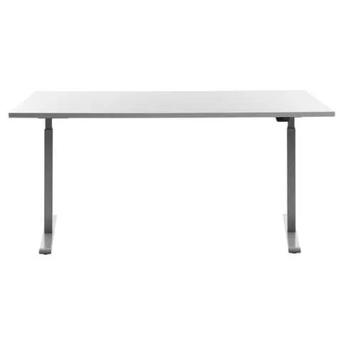 Schreibtisch 200x80cm weiß/silber TOPSTAR NIK270-SM-040